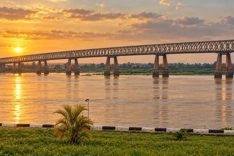 The steel-truss Niger Bridge linking Onitsha and Asaba